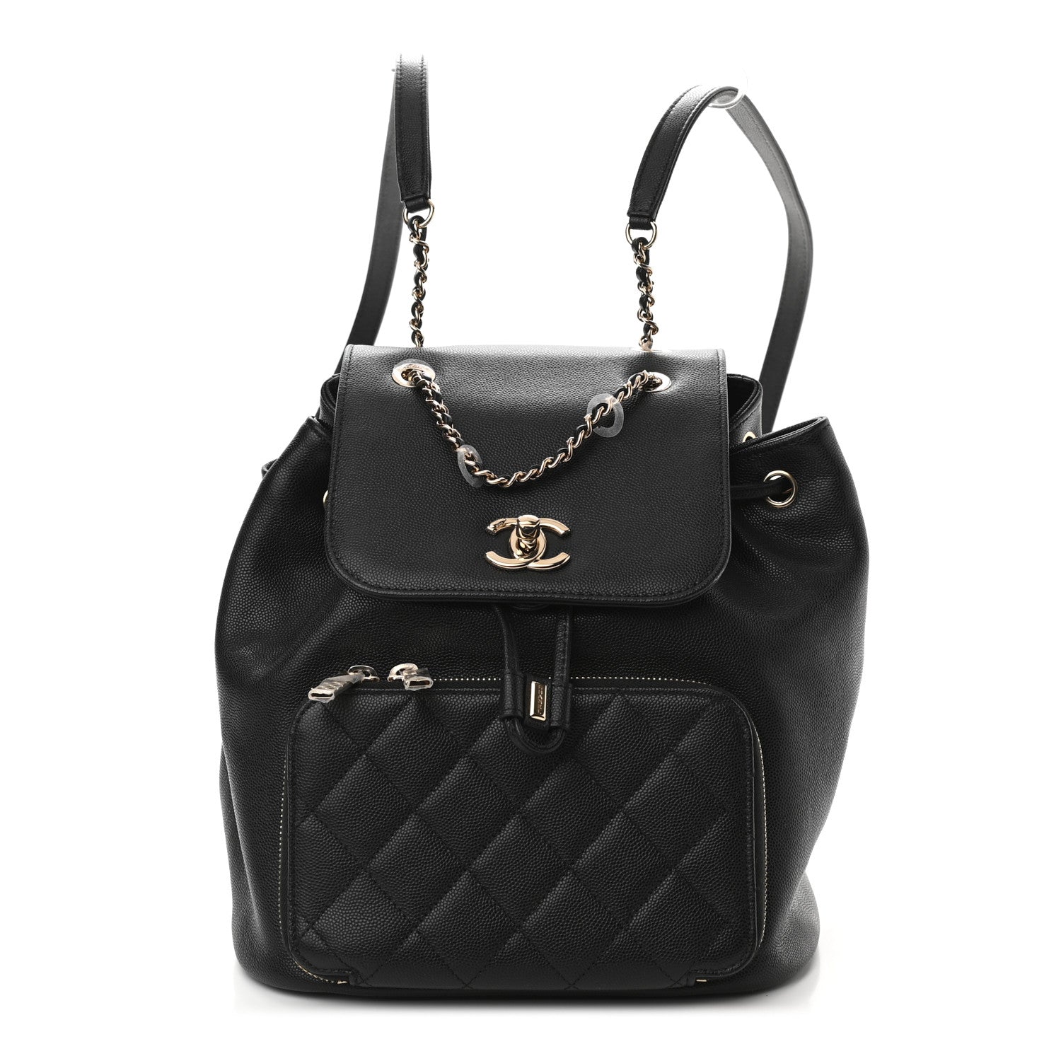 Chanel Caviar Quilted Business Affinity Backpack Black 1 of 9