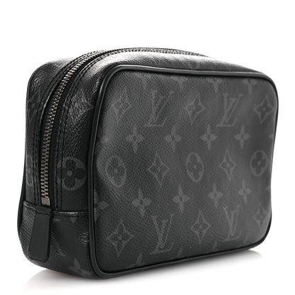 Louis Vuitton Monogram Eclipse Toilet Pouch PM 3 of 10