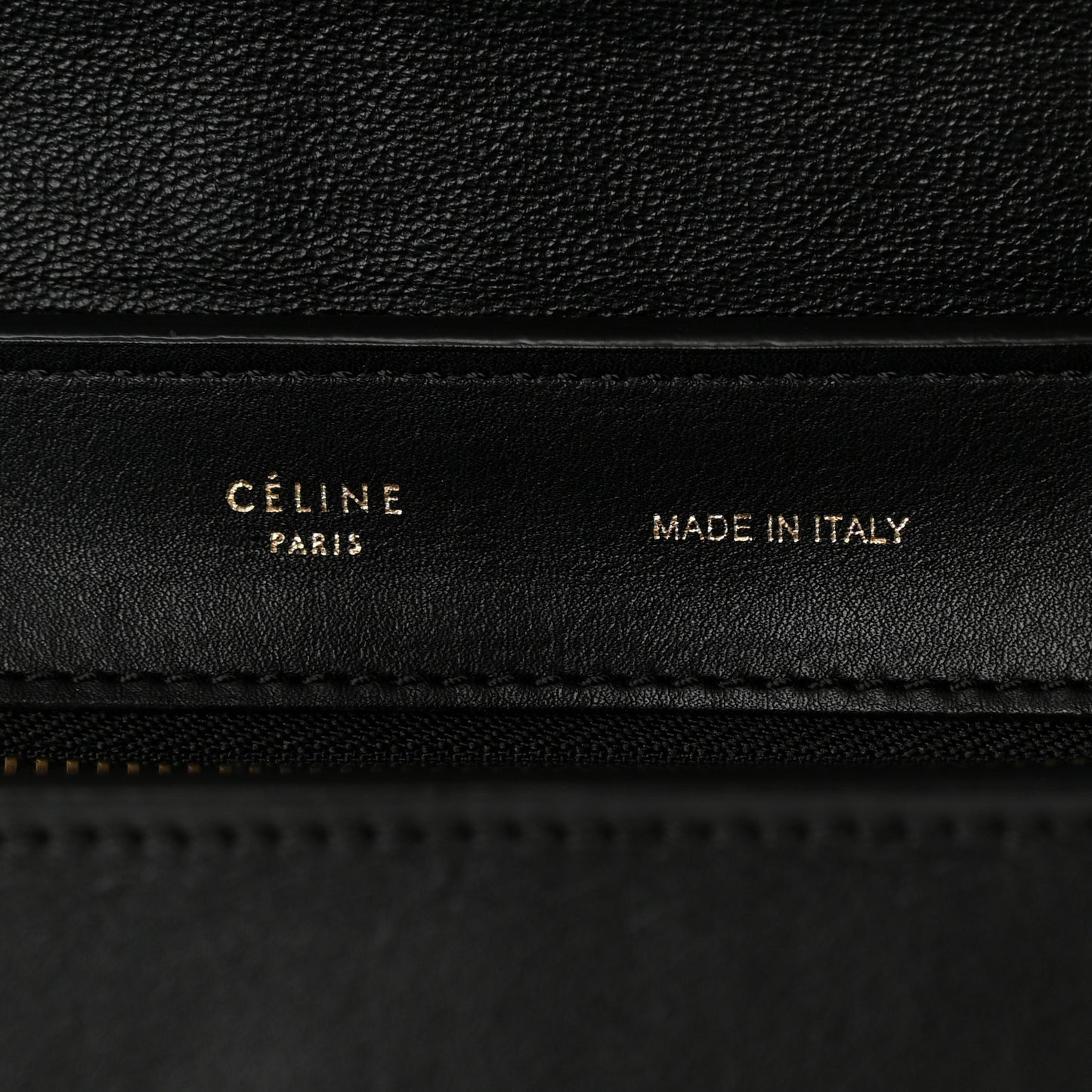 Crocodile Embossed Calfskin Suede Medium Trapeze Black