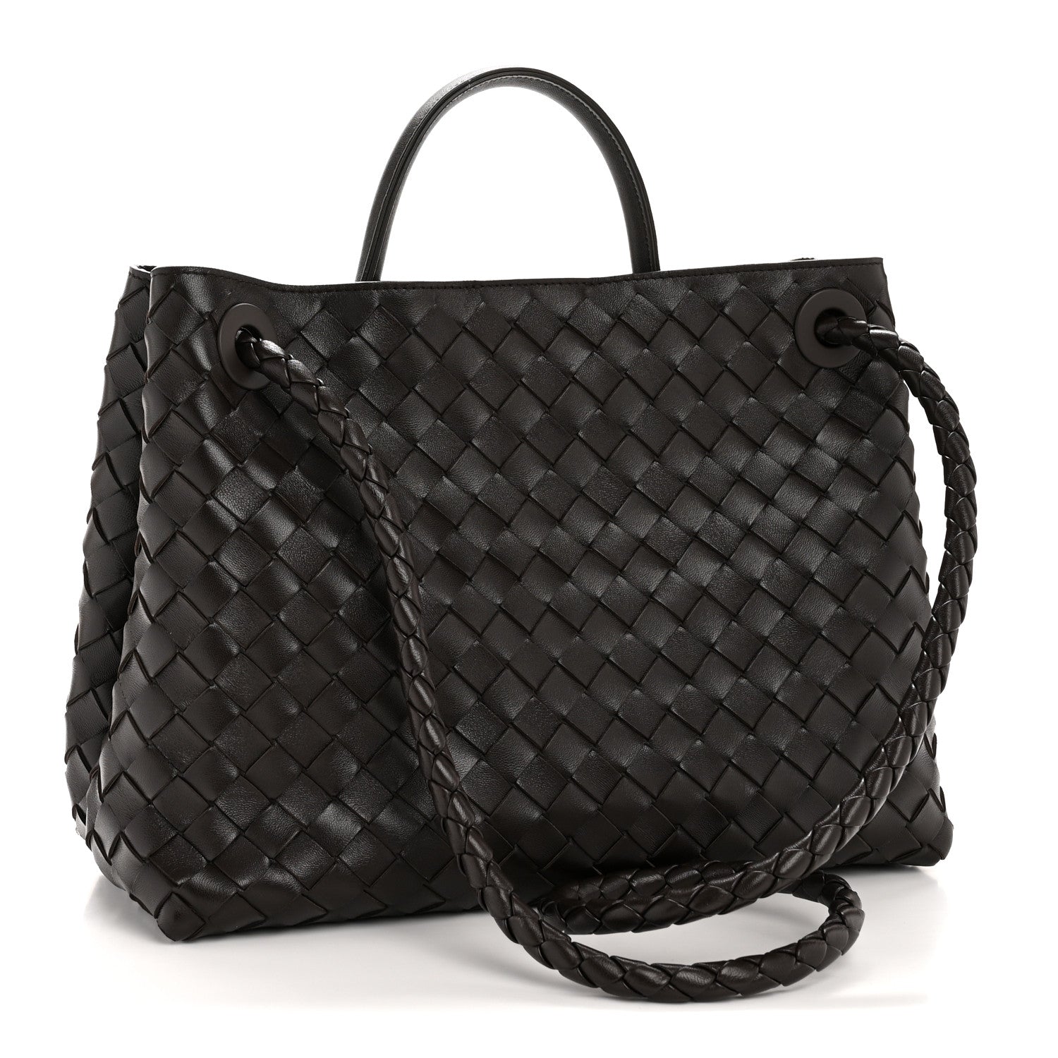 Bottega Veneta Nappa Intrecciato Medium Andiamo Shoulder Bag Fondant 3 of 11