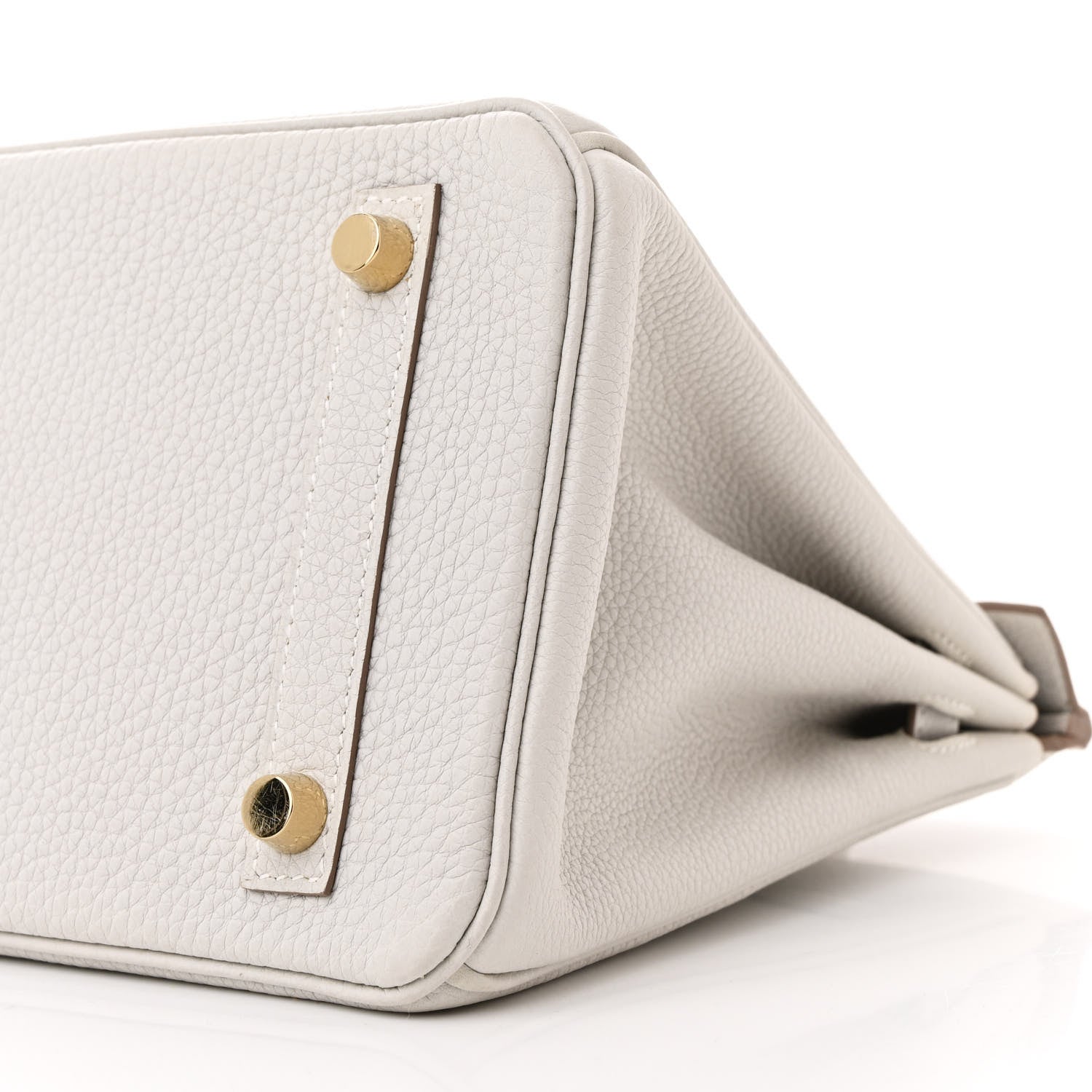 Hermes Togo Birkin 25 Gris Pale 10 of 18