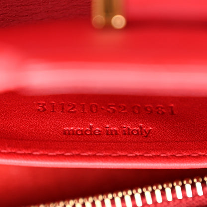 Saint Laurent Calfskin Small Classic Y Cabas Red 7 of 10