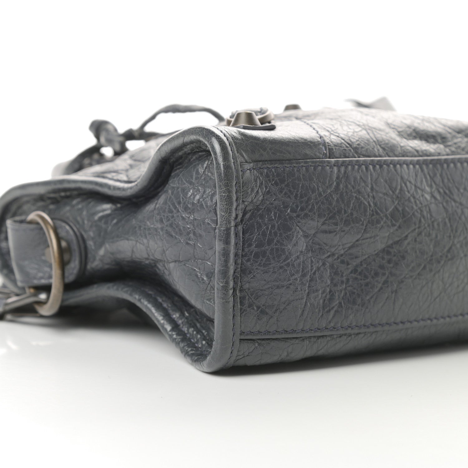Balenciaga Agneau Classic Hardware Mini City Anthracite 9 of 10