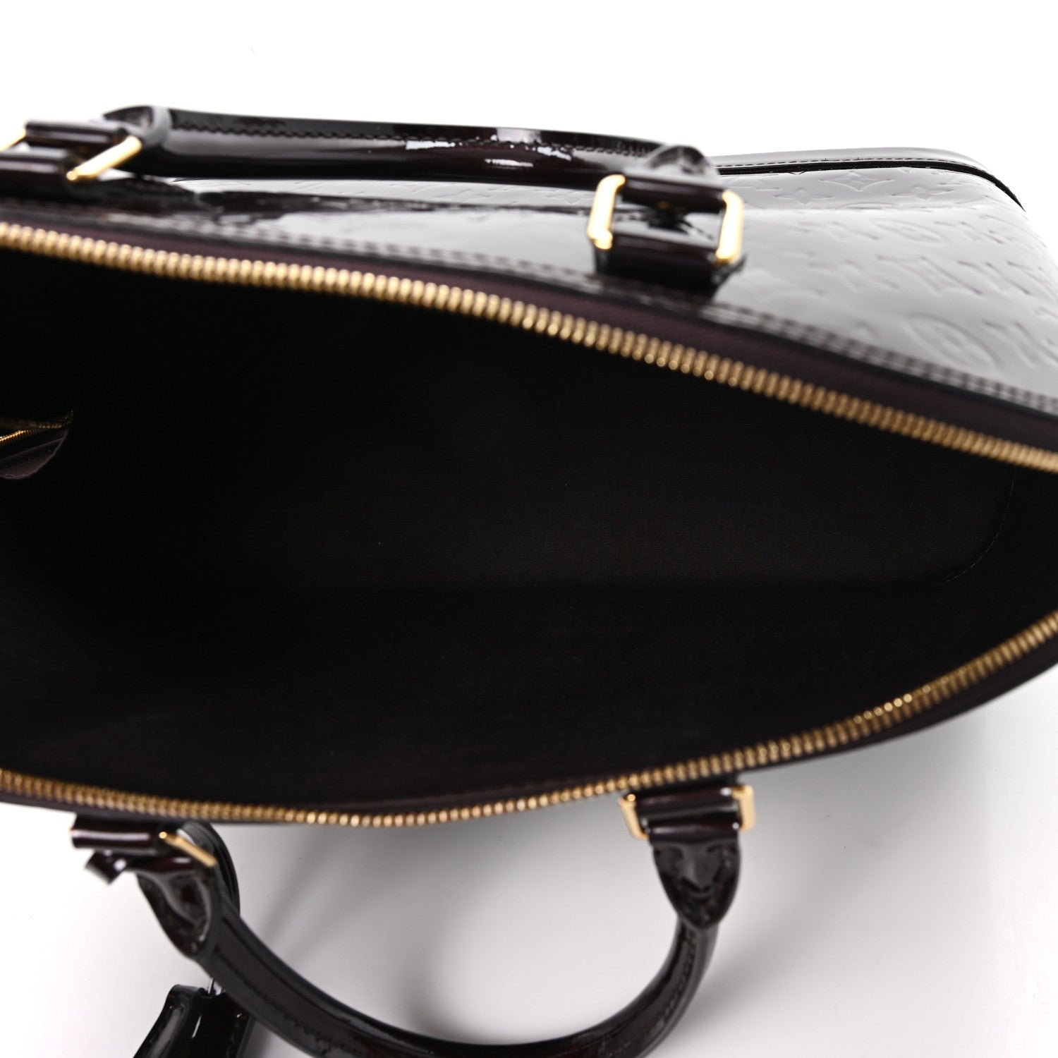 Louis Vuitton Vernis Alma GM Amarante 5 of 11