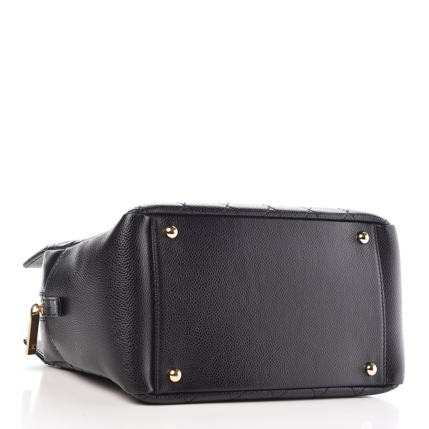 Chanel Caviar Quilted Petit Timeless Tote PTT Black 4 of 12