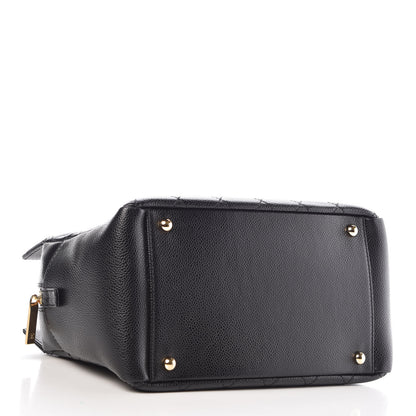 Chanel Caviar Quilted Petit Timeless Tote PTT Black 4 of 12