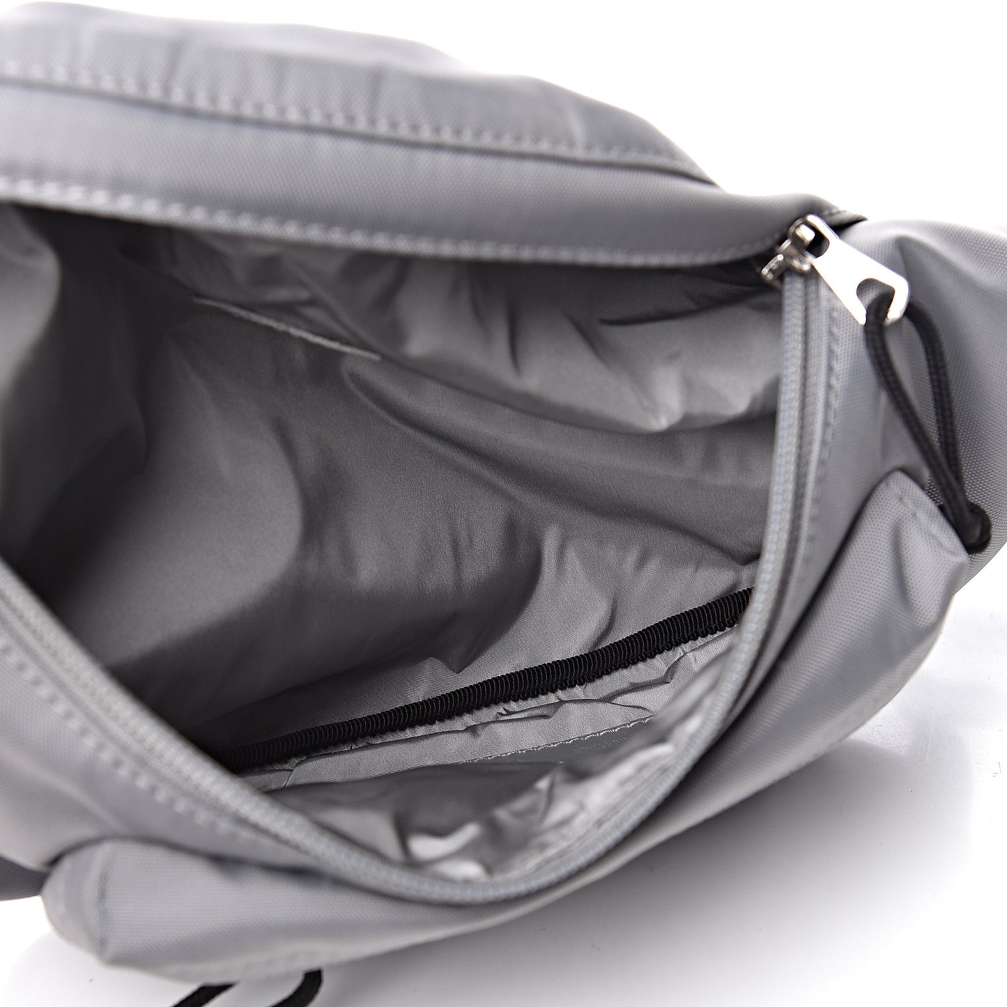 Sport Nylon Logo Wheel Beltpack Grey Black