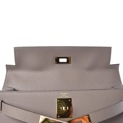 Hermes Epsom Kelly Sellier 28 Gris Asphalte 13 of 42