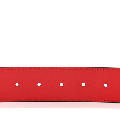 Gucci Calfskin Queen Margaret Bee Belt 85/34 Black 4 of 8