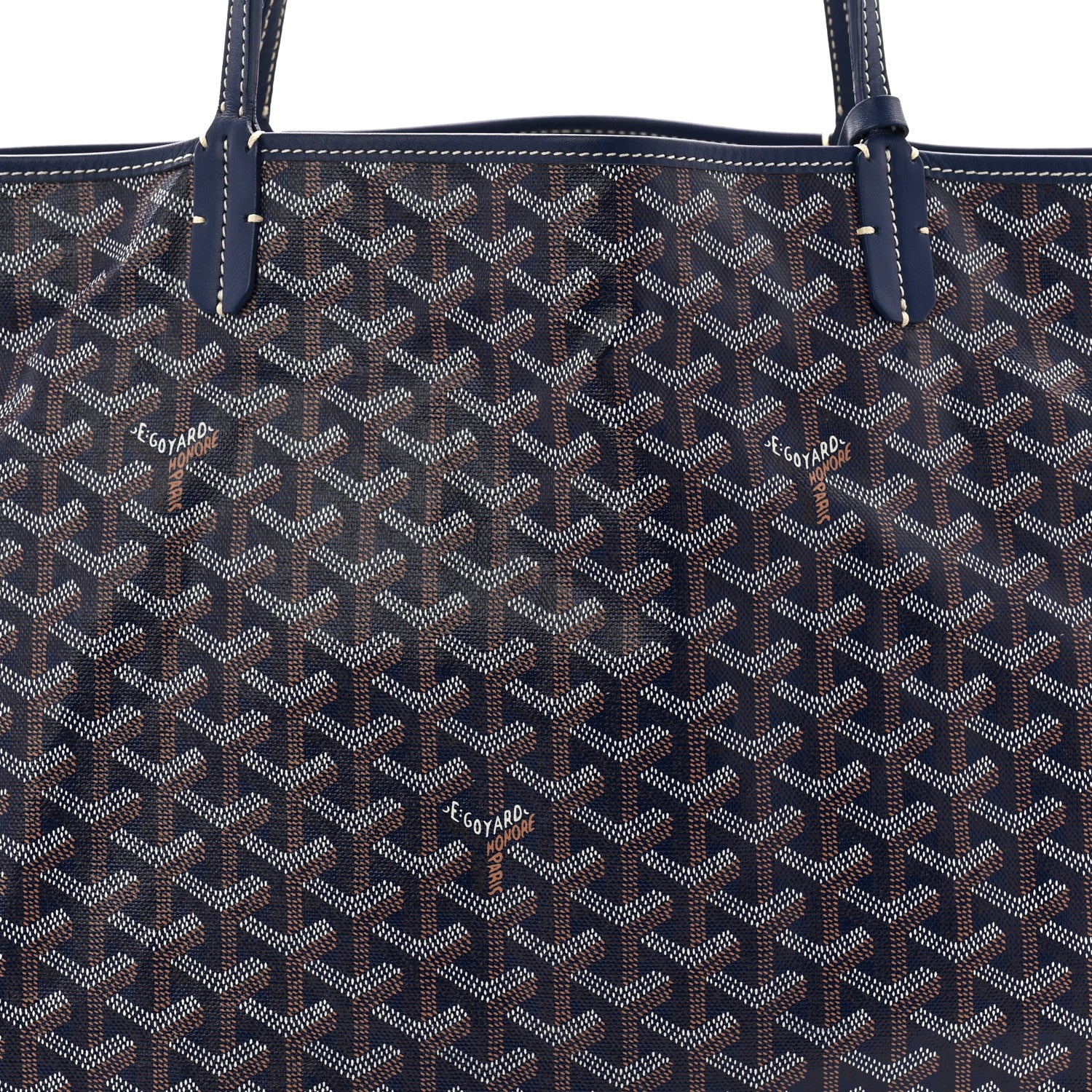 Goyard Goyardine Saint Louis GM Navy 9 of 11