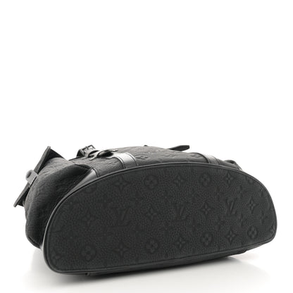 Louis Vuitton Taurillon Monogram Christopher MM Backpack Black 4 of 11