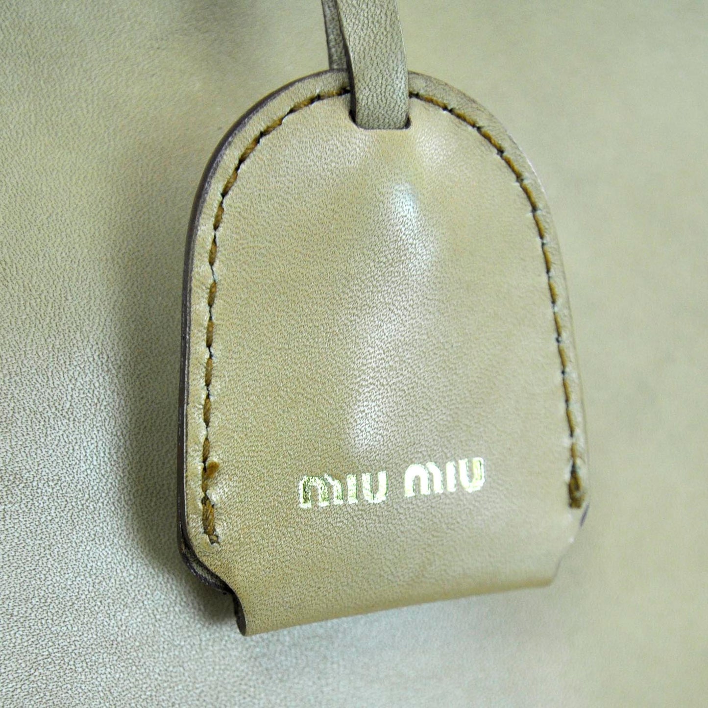 Leather Front Pocket Tote