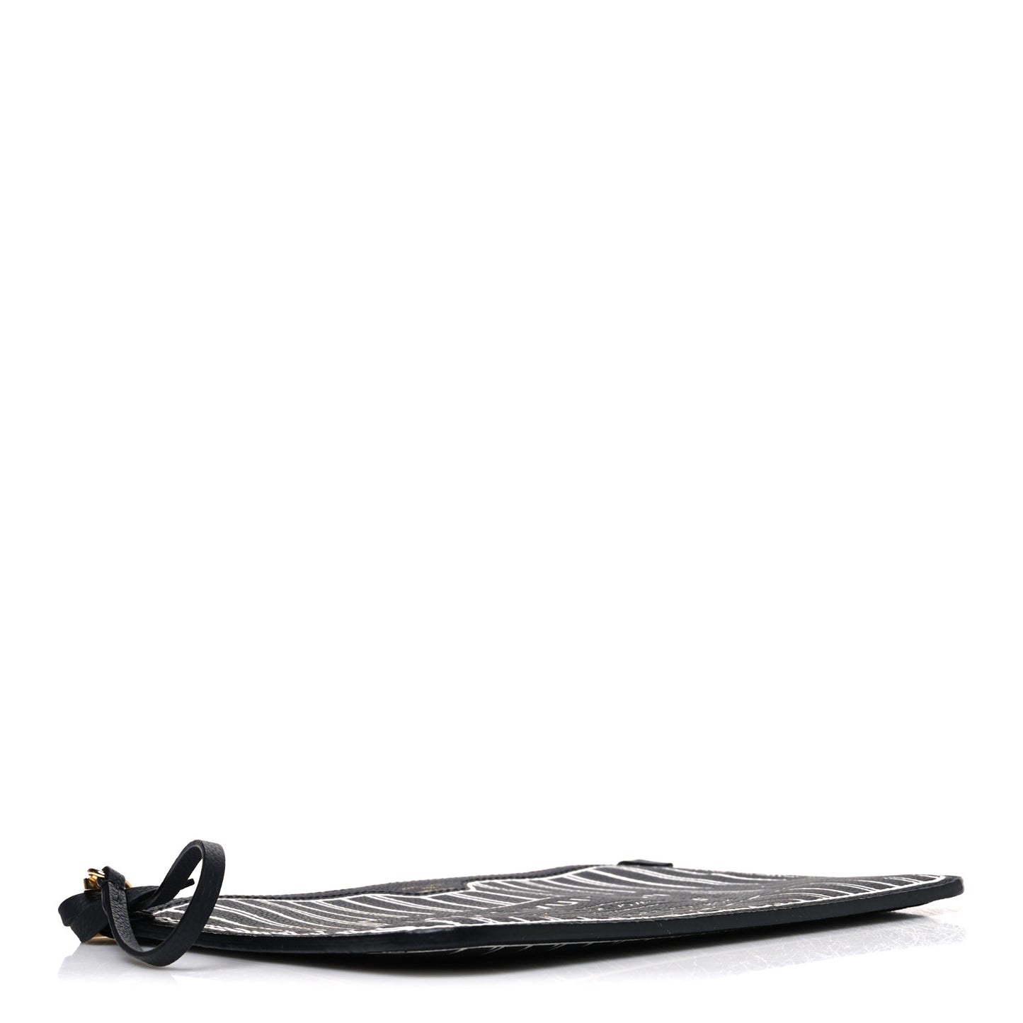 Calfskin Neverfull Inside Out MM Pochette Black