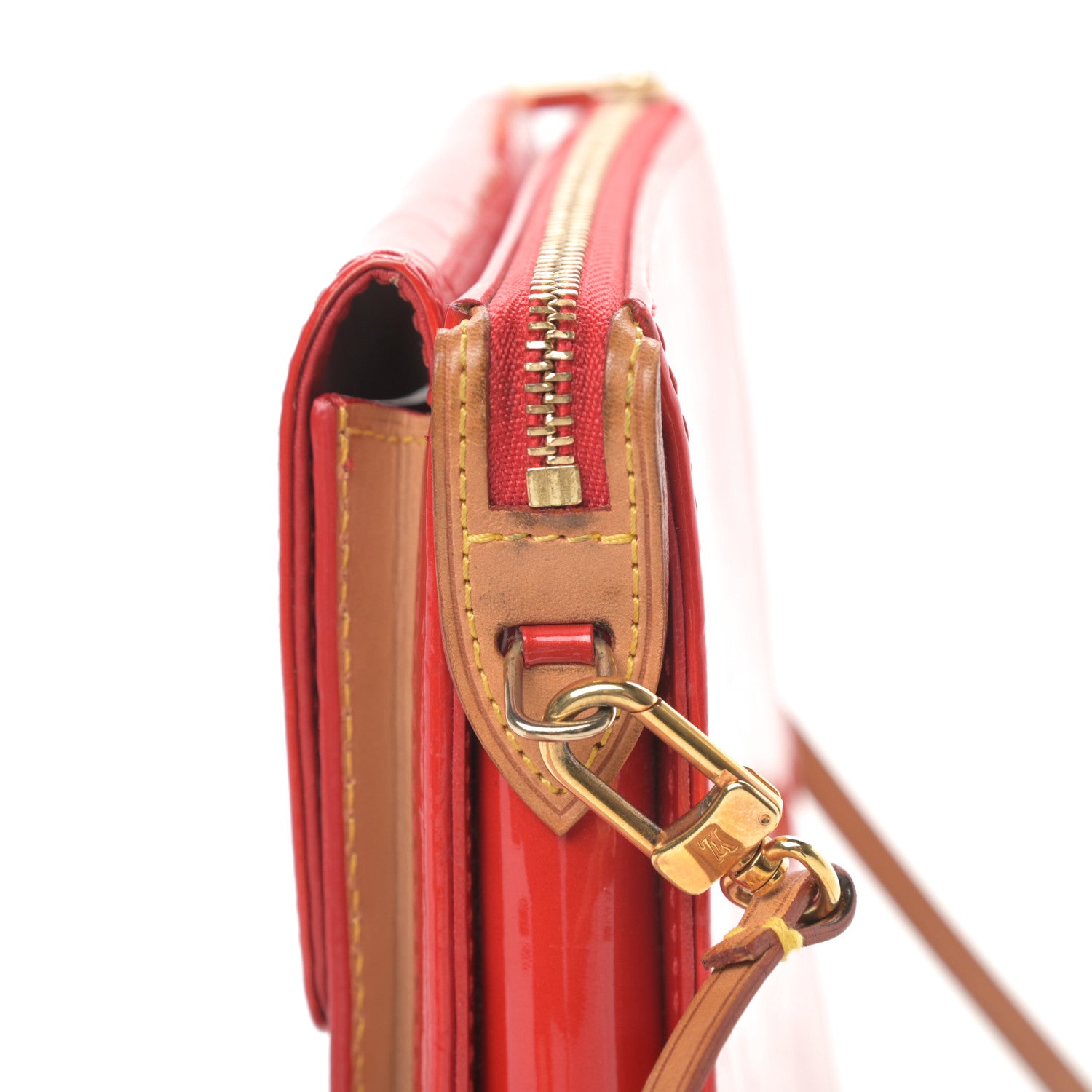 Louis Vuitton Vernis Mott Red 12 of 14