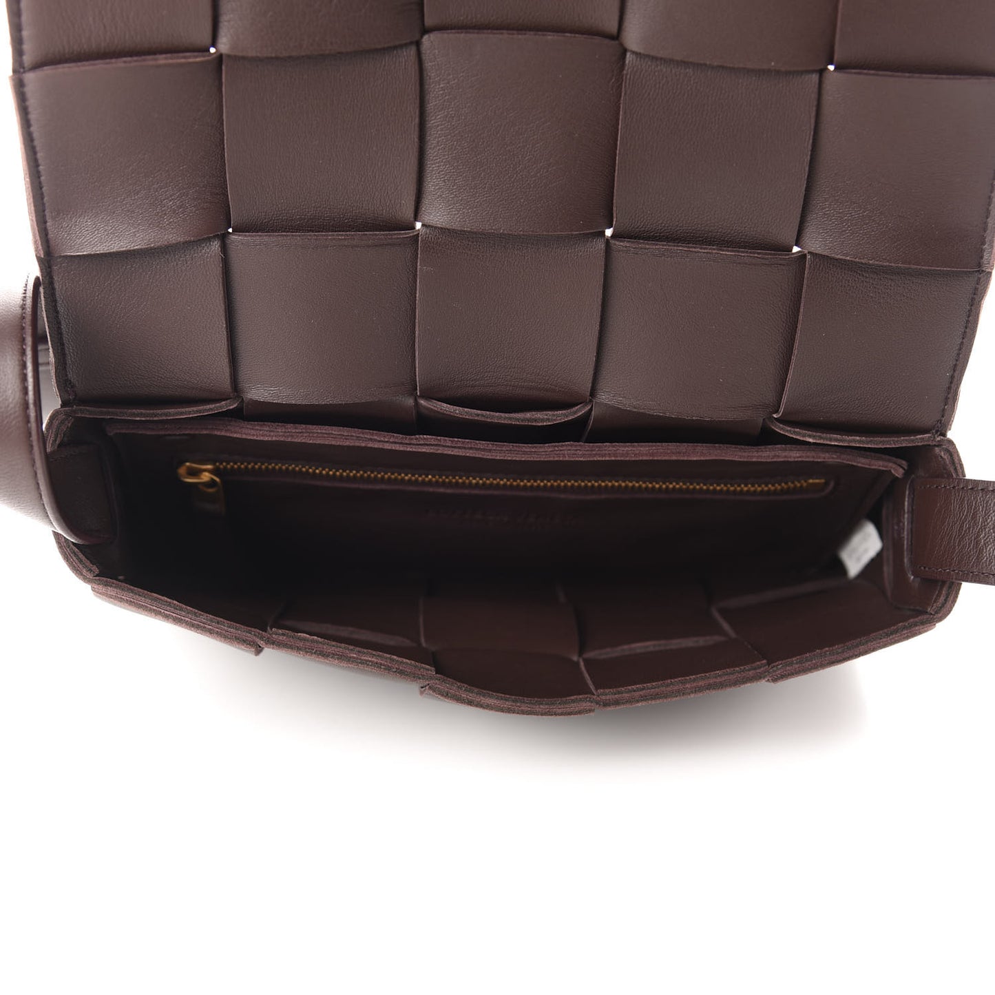 Lambskin Maxi Intrecciato Cassette Crossbody Bag Oxblod