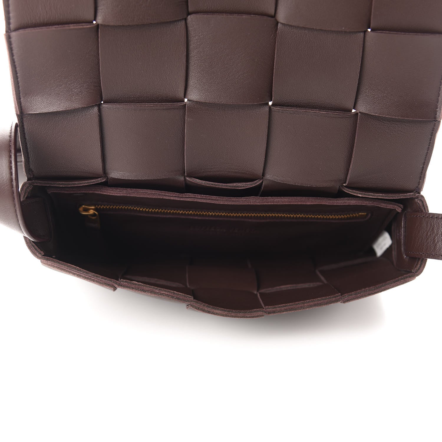 Bottega Veneta Lambskin Maxi Intrecciato Cassette Crossbody Bag Oxblod 5 of 11