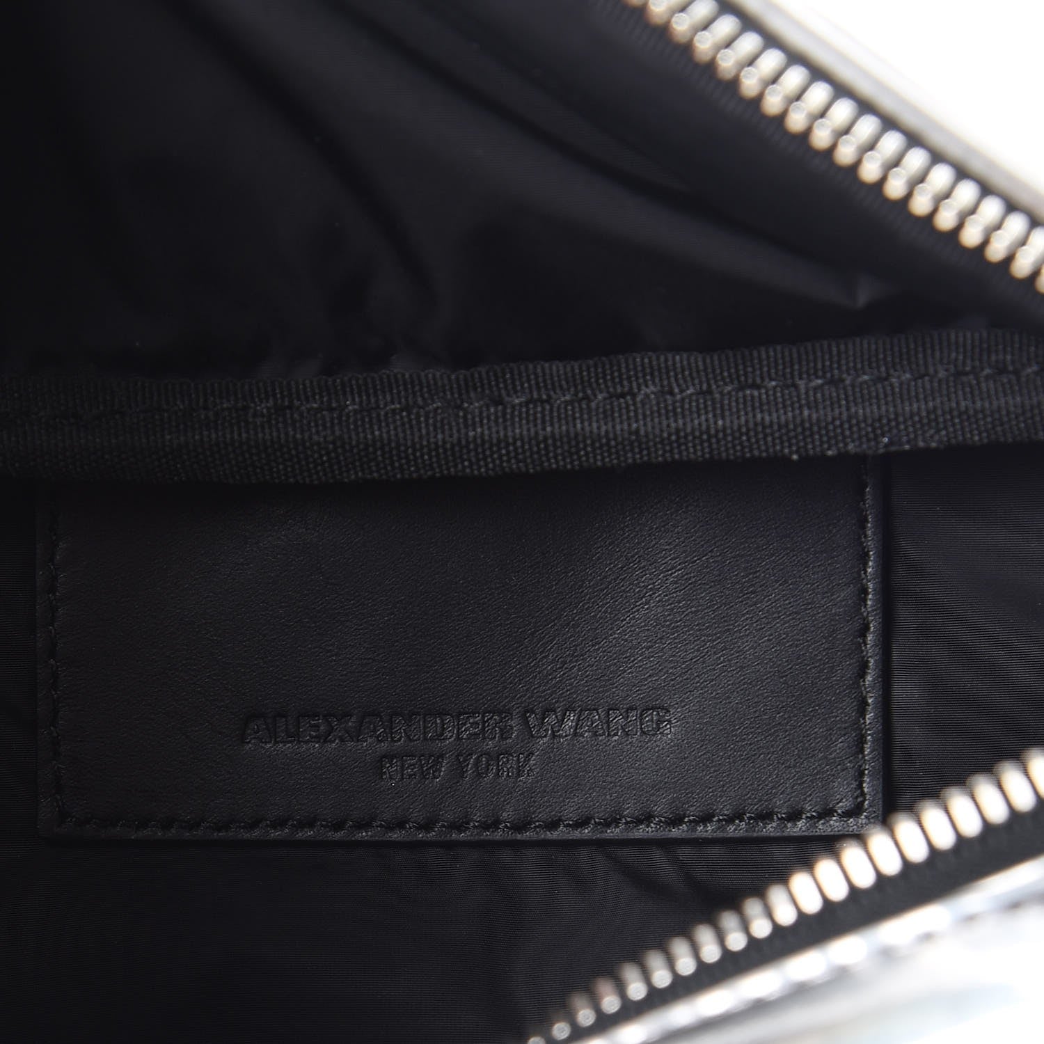 Alexander Wang Mirror Mini Attica Chain Fanny Pack Belt Bag Silver 8 of 10