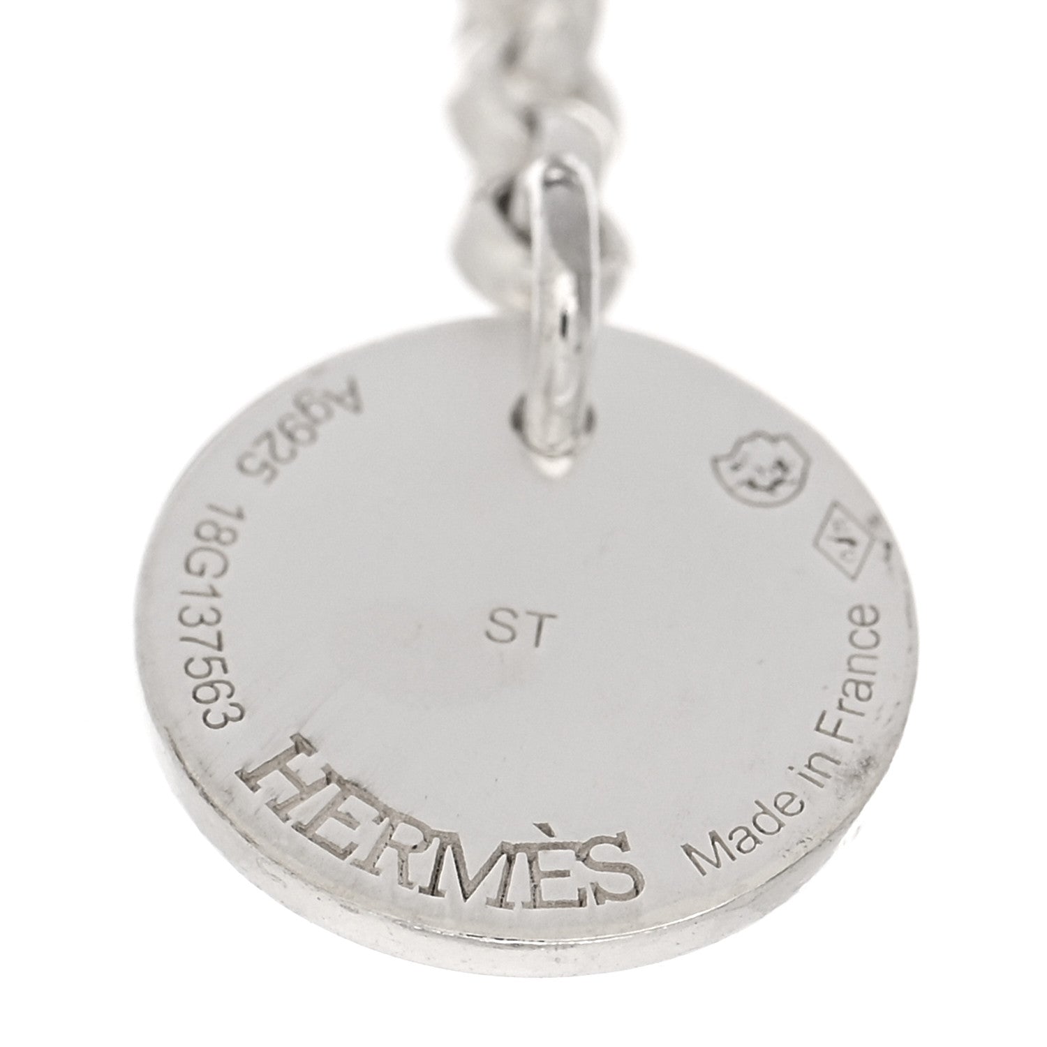 Hermes Sterling Silver GM New Farandole Bracelet ST 3 of 4