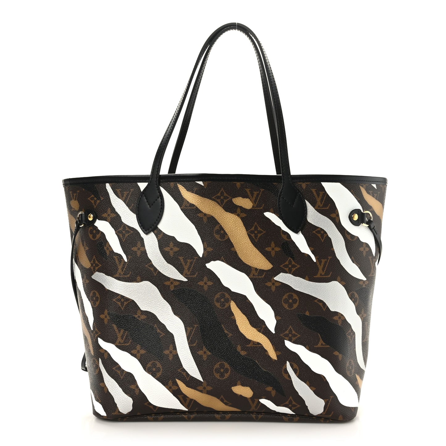 x LoL Monogram Neverfull MM Gold Silver
