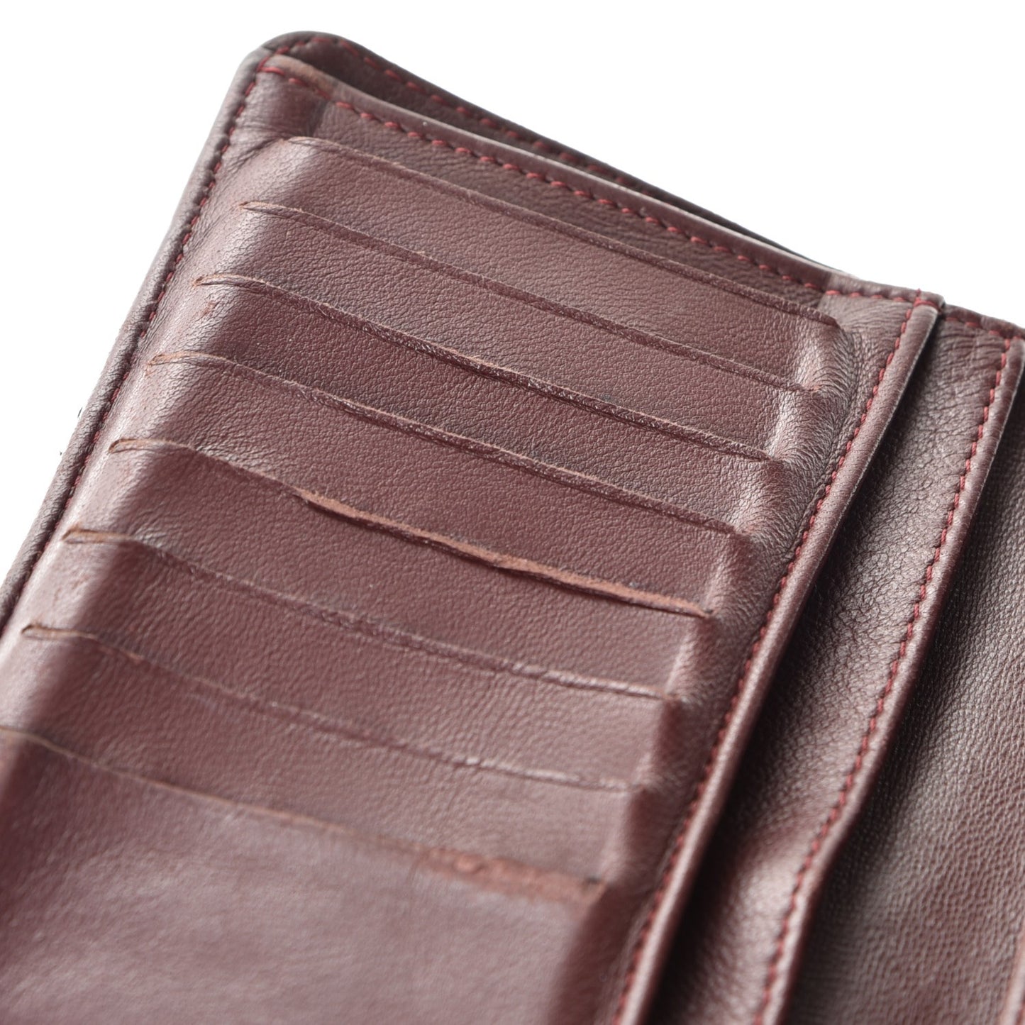 Lambskin Quilted Yen Wallet Black
