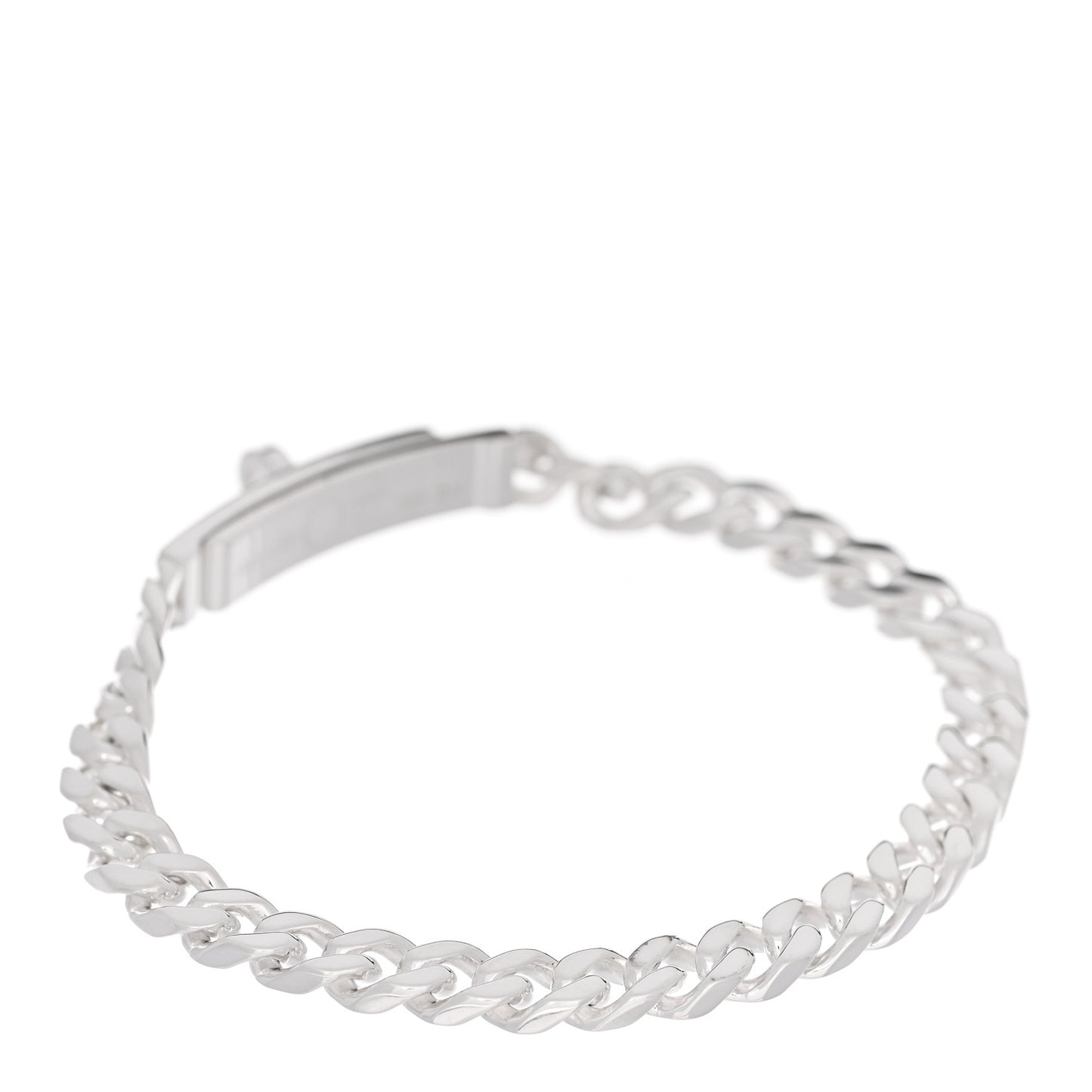 Sterling Silver TPM Kelly Gourmette Bracelet LG