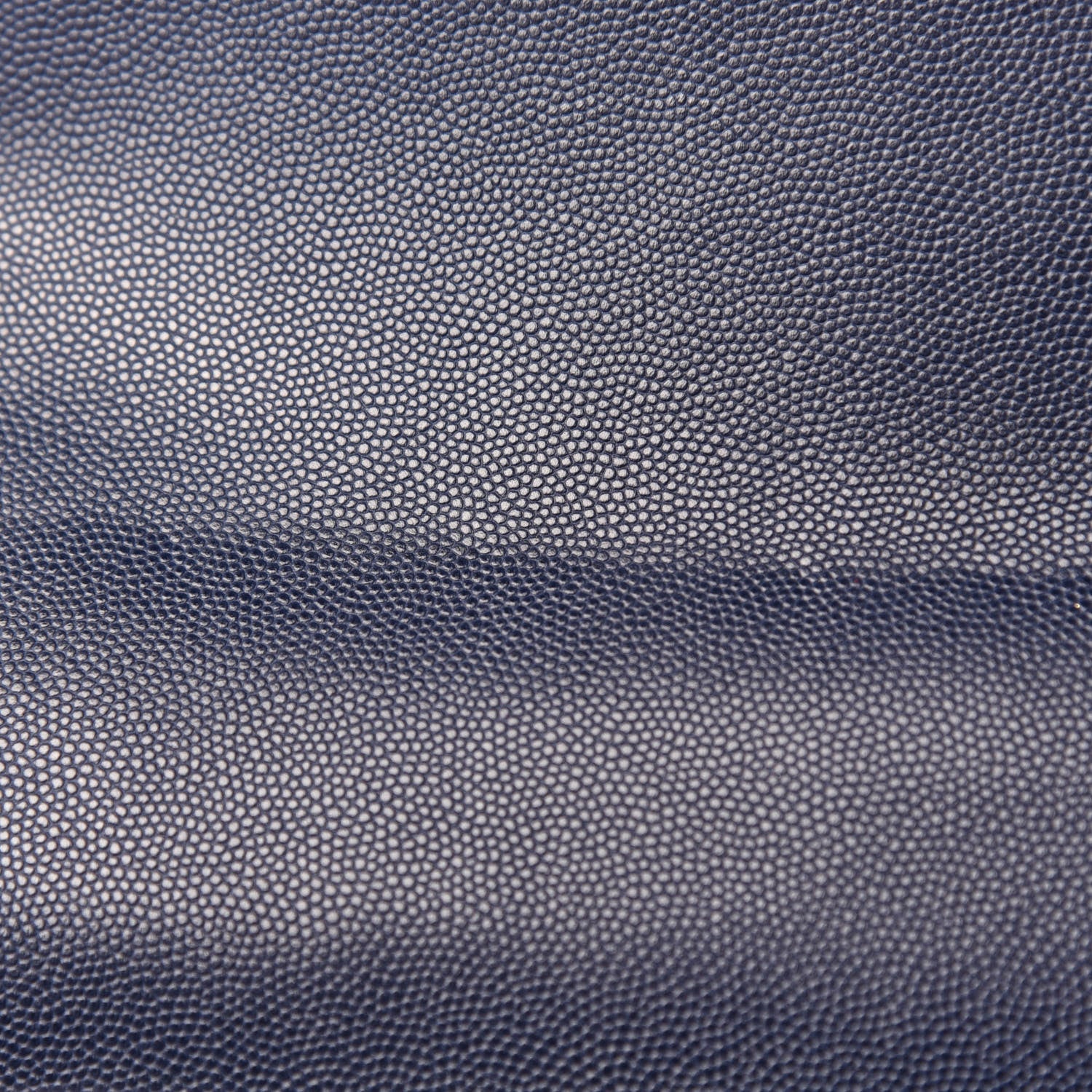 Chanel Caviar Lizard Quilted Medium Coco Handle Flap Navy 9 of 12