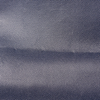 Chanel Caviar Lizard Quilted Medium Coco Handle Flap Navy 9 of 12