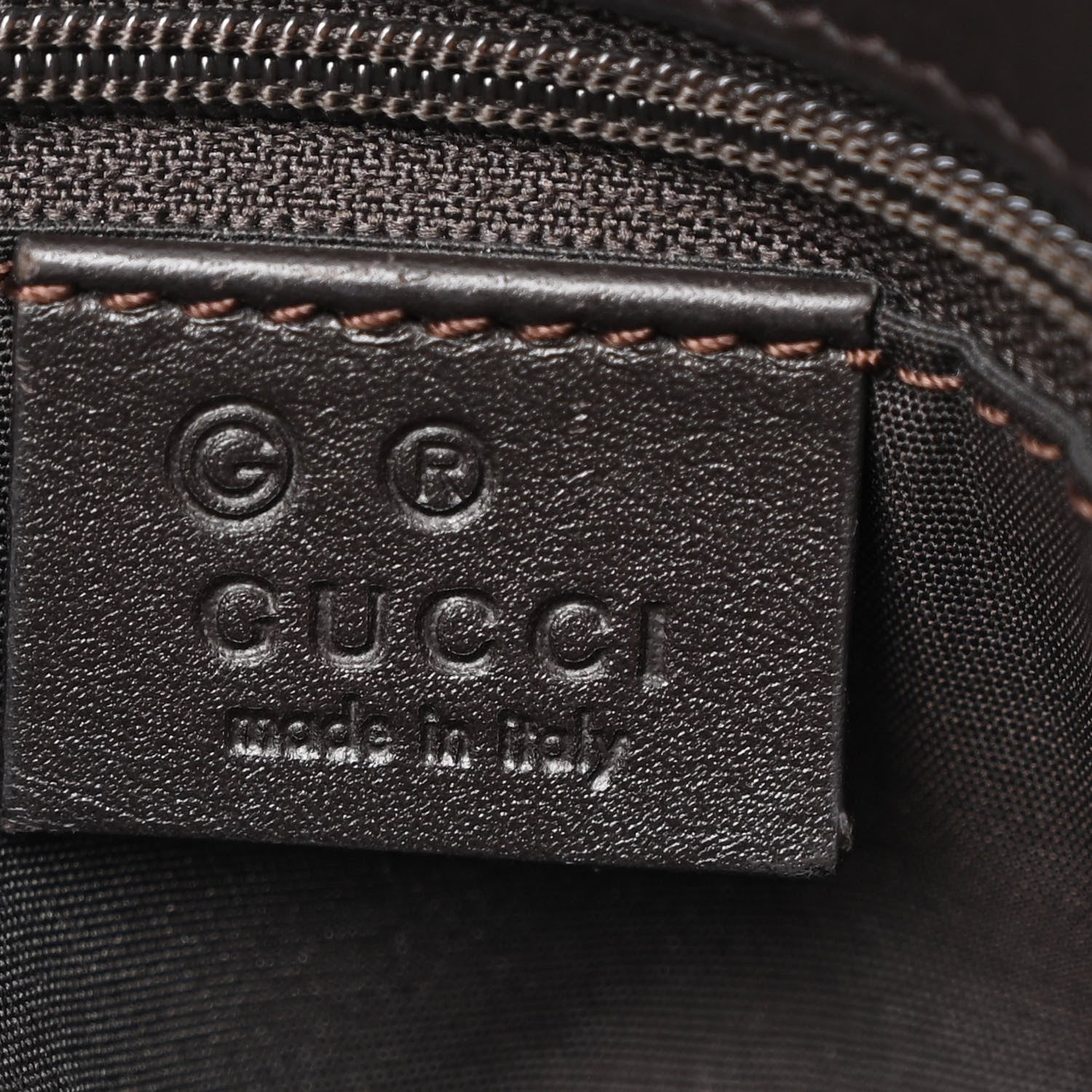 Gucci Monogram Large Eclipse Tote Dark Brown 6 of 11