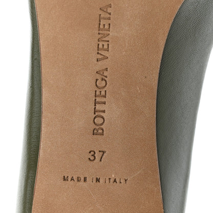 Bottega Veneta Nappa Bloc 70mm Ankle Boots 37 Khaki 6 of 6