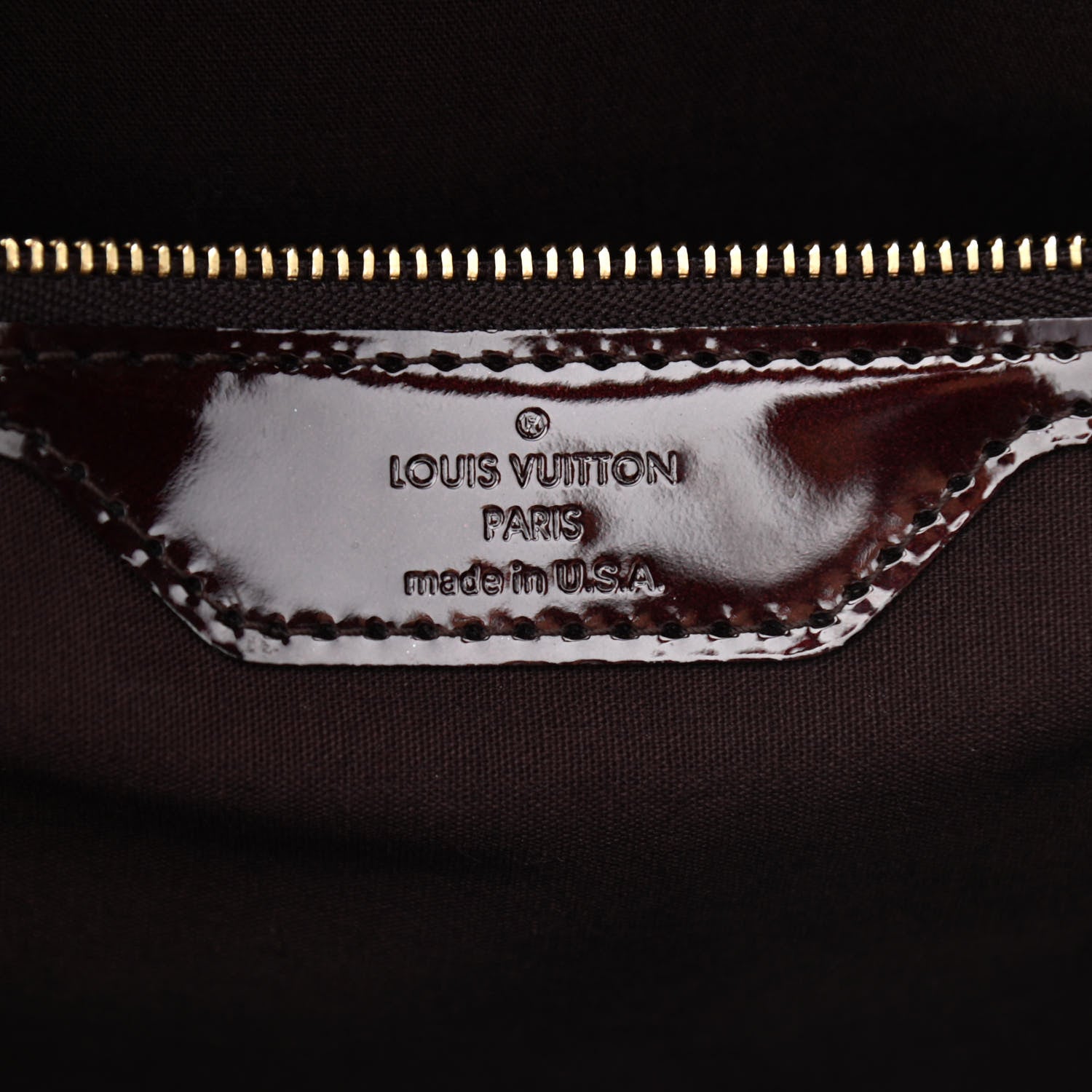 Louis Vuitton Vernis Wilshire MM Amarante 6 of 9