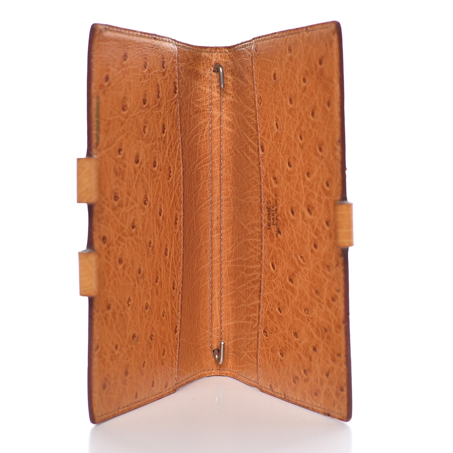 Hermes Ostrich Vision Agenda Cover PM Gold 5 of 12