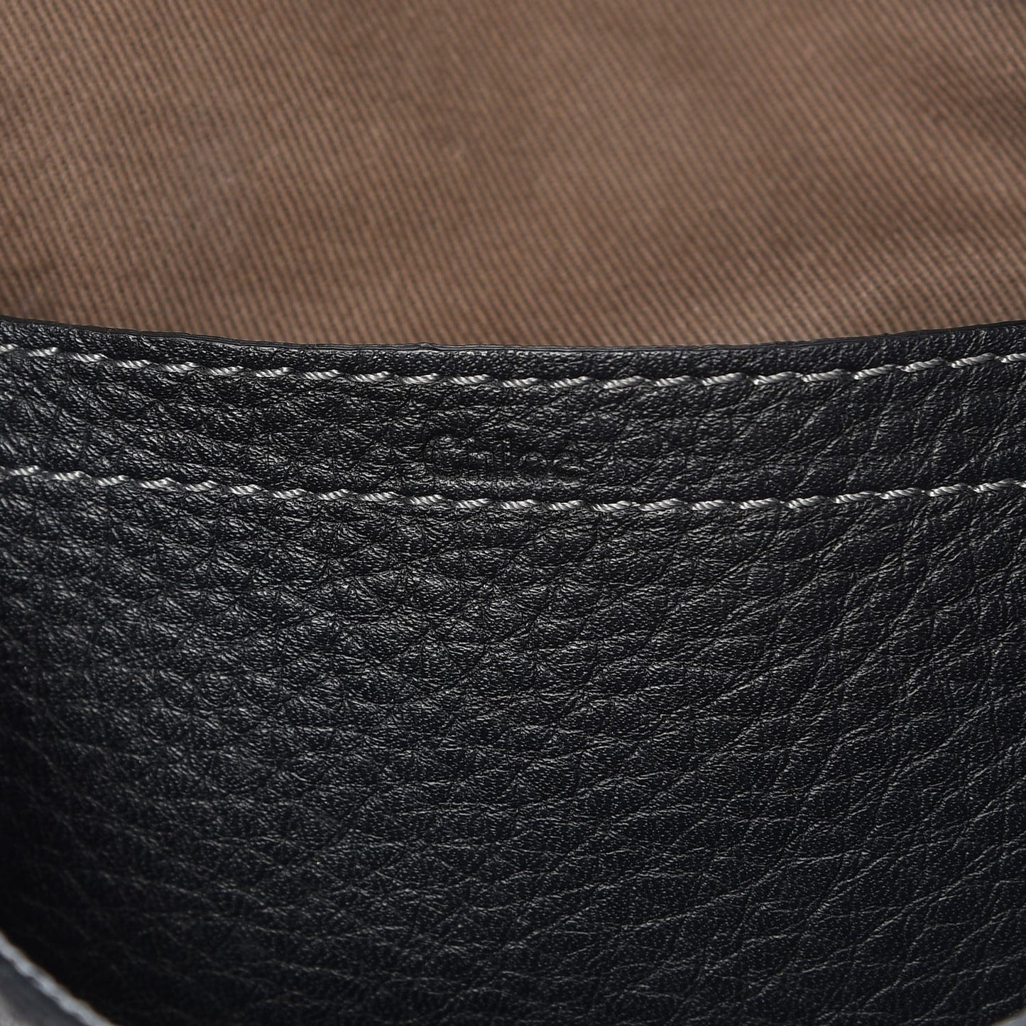 Calfskin Medium Marcie Round Crossbody Bag Black