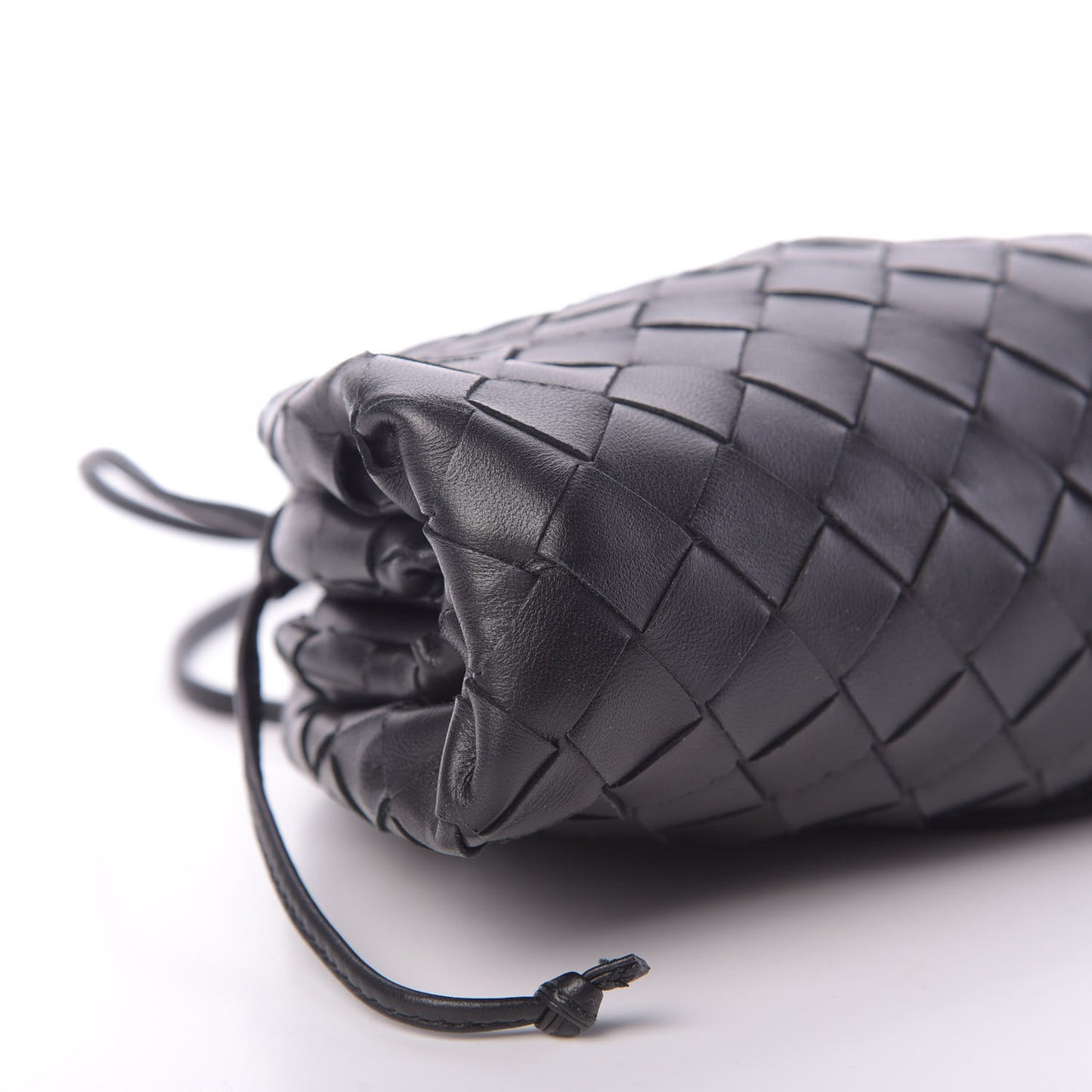 Nappa Intrecciato The Mini Pouch Black