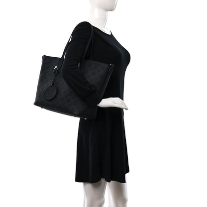 Louis Vuitton Mahina Blossom MM Black 3 of 8