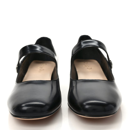 Christian Dior Brushed Calfskin Uniform 30mm Pumps 40.5 Black 2 of 8