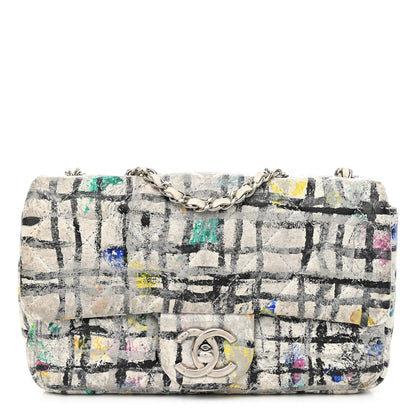 Chanel Calfskin Hand Painted Graffiti Mini Flap Multicolor 1 of 9