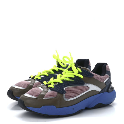 Christian Dior X Sorayama Ripstop Technical Mesh Calfskin Mens B24 Sneakers 42 Multicolor 3 of 8
