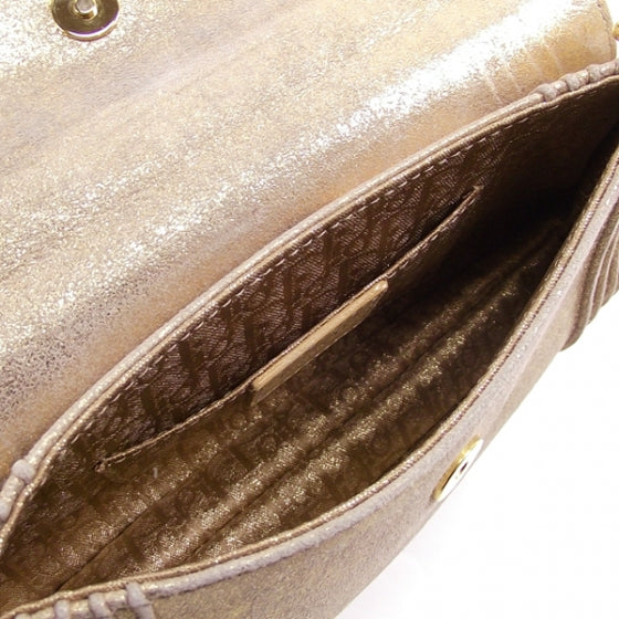 Gold Frame Flap Evening Bag Clutch