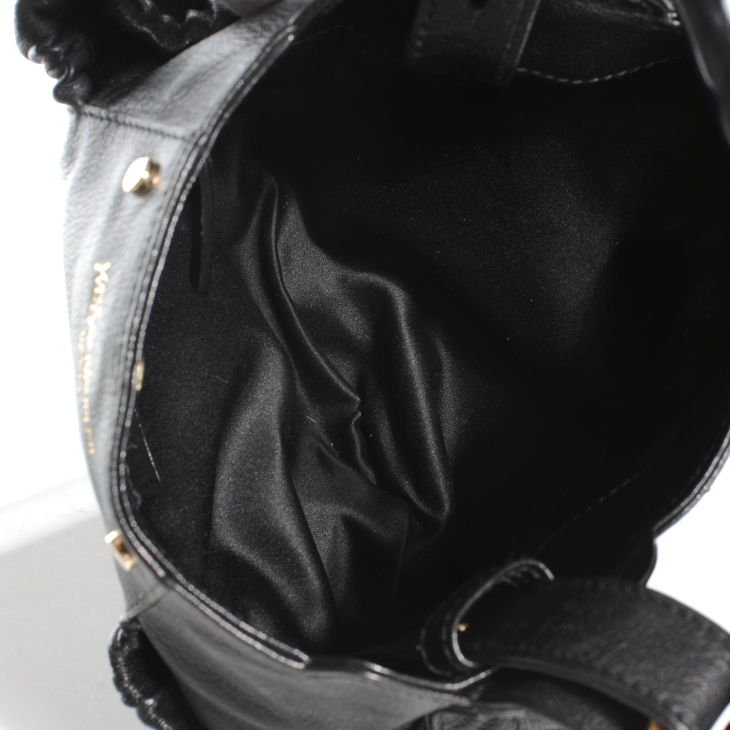 Chevre Mala Mala Horn Bag Black