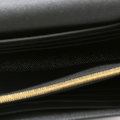Hermes Epsom Kelly Longue Wallet Black 5 of 10