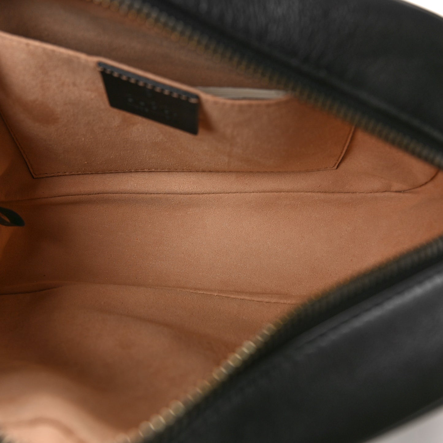 Calfskin Matelasse Small GG Marmont Chain Shoulder Bag Black