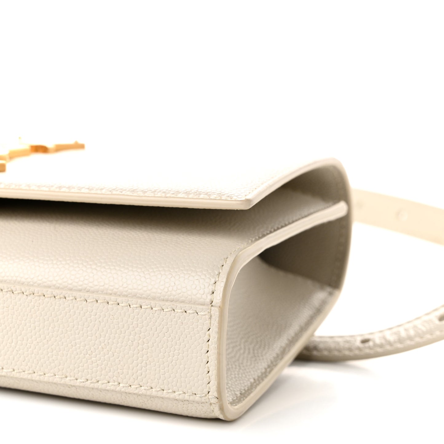 Grain De Poudre Monogram Kate Belt Bag Crema Soft