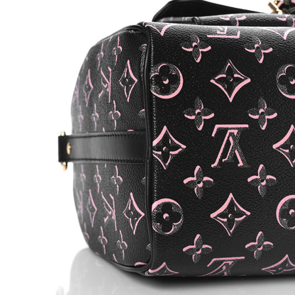 Louis Vuitton Monogram Fall for You Speedy Bandouliere 25 Black 7 of 8