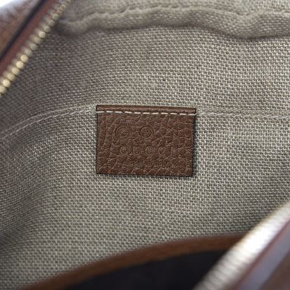 Gucci Monogram Mini Bree Messenger Bag Beige Tabacco 6 of 10