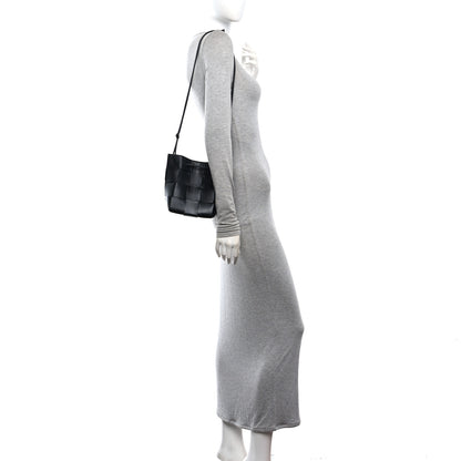 Bottega Veneta Nappa Maxi Intrecciato Cassette Bucket Bag Black 2 of 9