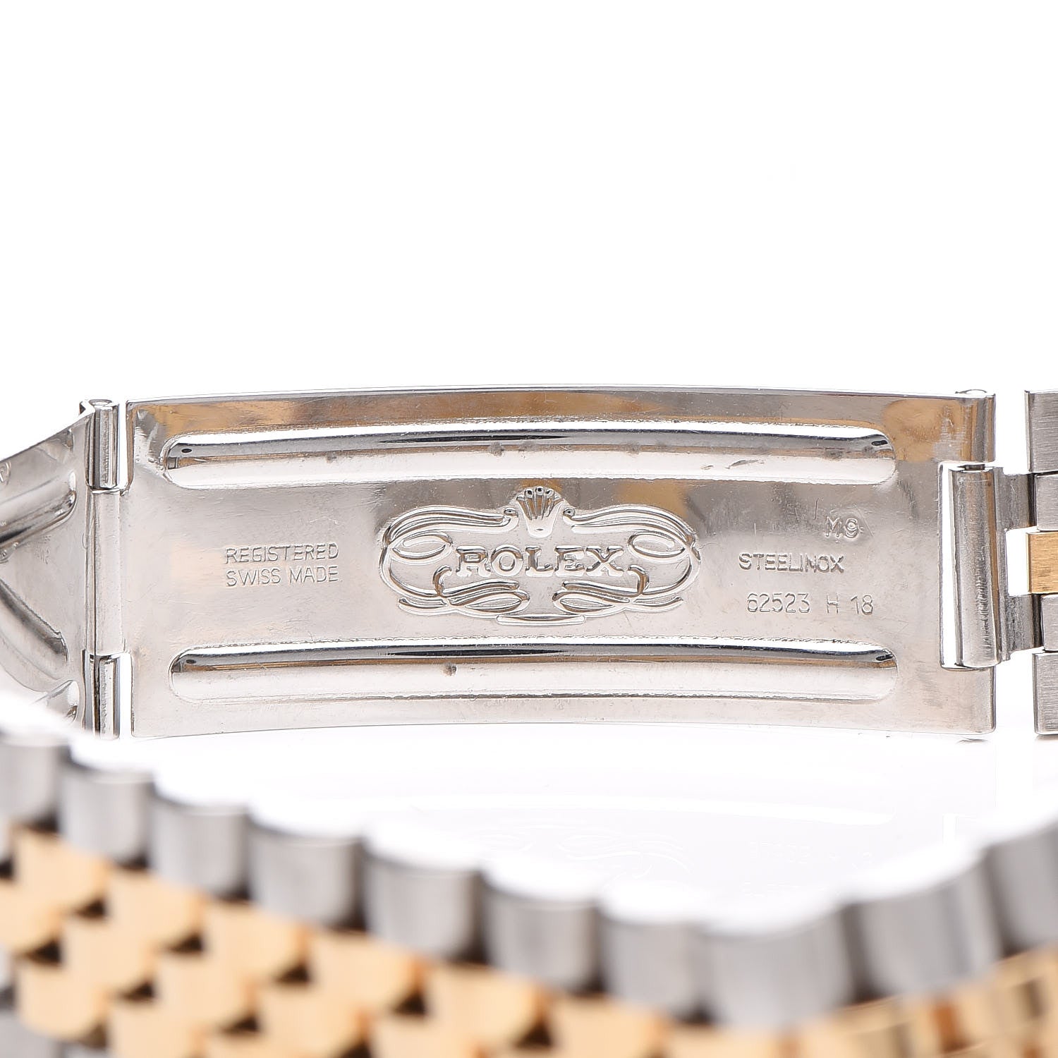 Rolex Stainless Steel 18K Yellow Gold Diamond 36mm Oyster Perpetual Datejust Watch Blue 16233 7 of 7