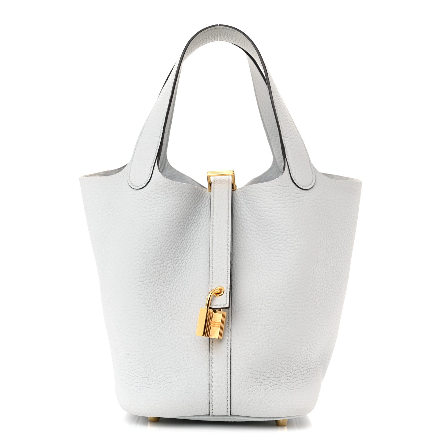 Hermes Taurillon Clemence Picotin Lock 18 PM Bleu Pale 1 of 11
