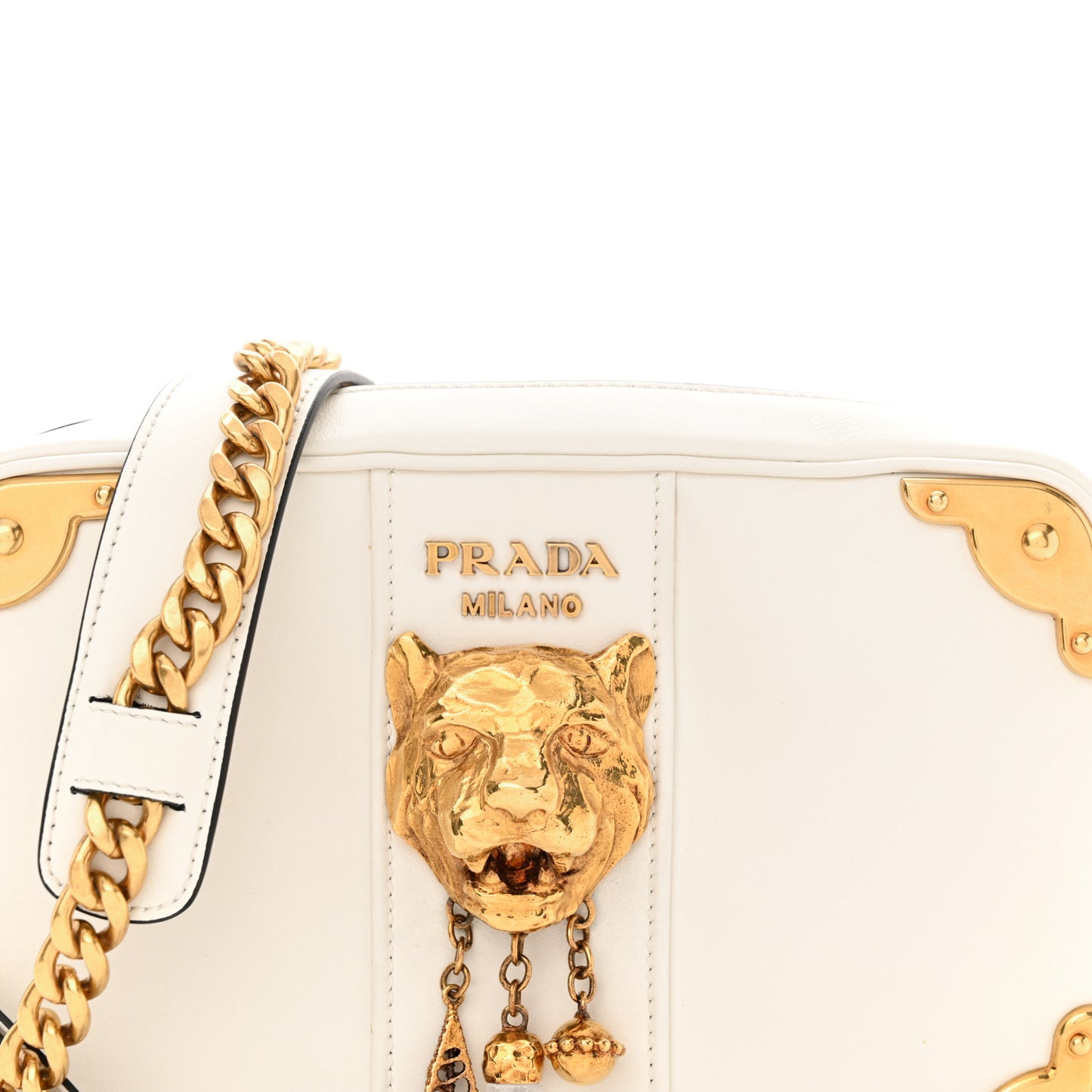 City Calf Tiger Head Cahier Crossbody Talco