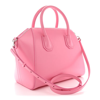 Givenchy Shiny Lord Calfskin Small Antigona Bright Pink 3 of 11