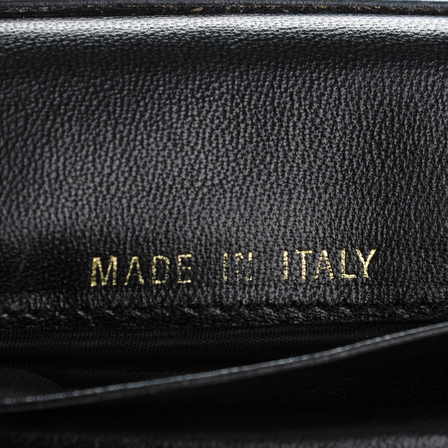 Caviar Timeless CC Compact Wallet Black